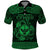 Personalized Glamorgan Morgannwg Polo Shirt Green Raven Celtic-inspired - Wonder Print Shop