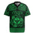 Personalized Glamorgan Morgannwg Rugby Jersey Green Raven Celtic-inspired - Wonder Print Shop