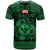 Personalized Glamorgan Morgannwg T Shirt Green Raven Celtic-inspired - Wonder Print Shop