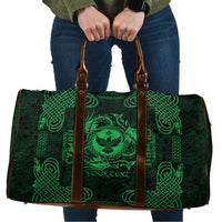 Personalized Glamorgan Morgannwg Travel Bag Green Raven Celtic-inspired - Wonder Print Shop