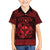 Personalized Glamorgan Morgannwg Family Matching Off Shoulder Short Dress and Hawaiian Shirt Red Raven Celtic-inspired - Wonder Print Shop