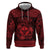 Personalized Glamorgan Morgannwg Hoodie Red Raven Celtic-inspired - Wonder Print Shop