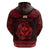 Personalized Glamorgan Morgannwg Hoodie Red Raven Celtic-inspired - Wonder Print Shop