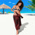 Personalized Glamorgan Morgannwg Sarong Red Raven Celtic-inspired - Wonder Print Shop
