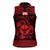 Personalized Glamorgan Morgannwg Women Sleeveless Polo Shirt Red Raven Celtic-inspired - Wonder Print Shop