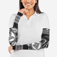 Personalized Merionethshire Meirionnydd Arm Sleeves Black Wolf Celtic-inspired - Wonder Print Shop