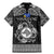 Personalized Merionethshire Meirionnydd Family Matching Mermaid Dress and Hawaiian Shirt Black Wolf Celtic-inspired - Wonder Print Shop