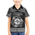Personalized Merionethshire Meirionnydd Family Matching Mermaid Dress and Hawaiian Shirt Black Wolf Celtic-inspired - Wonder Print Shop