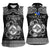 Personalized Merionethshire Meirionnydd Women Sleeveless Polo Shirt Black Wolf Celtic-inspired - Wonder Print Shop