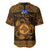 Personalized Merionethshire Meirionnydd Baseball Jersey Gold Wolf Celtic-inspired - Wonder Print Shop