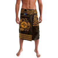 Personalized Merionethshire Meirionnydd Lavalava Gold Wolf Celtic-inspired - Wonder Print Shop
