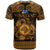 Personalized Merionethshire Meirionnydd T Shirt Gold Wolf Celtic-inspired - Wonder Print Shop