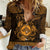 Personalized Merionethshire Meirionnydd Women Casual Shirt Gold Wolf Celtic-inspired - Wonder Print Shop