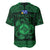 Personalized Merionethshire Meirionnydd Baseball Jersey Green Wolf Celtic-inspired - Wonder Print Shop