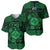 Personalized Merionethshire Meirionnydd Baseball Jersey Green Wolf Celtic-inspired - Wonder Print Shop