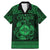 Personalized Merionethshire Meirionnydd Family Matching Mermaid Dress and Hawaiian Shirt Green Wolf Celtic-inspired - Wonder Print Shop