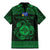 Personalized Merionethshire Meirionnydd Family Matching Mermaid Dress and Hawaiian Shirt Green Wolf Celtic-inspired - Wonder Print Shop