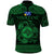 Personalized Merionethshire Meirionnydd Polo Shirt Green Wolf Celtic-inspired - Wonder Print Shop