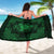 Personalized Merionethshire Meirionnydd Sarong Green Wolf Celtic-inspired - Wonder Print Shop