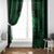 Personalized Merionethshire Meirionnydd Window Curtain Green Wolf Celtic-inspired - Wonder Print Shop