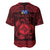 Personalized Merionethshire Meirionnydd Baseball Jersey Red Wolf Celtic-inspired - Wonder Print Shop