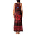 Personalized Merionethshire Meirionnydd Family Matching Tank Maxi Dress and Hawaiian Shirt Red Wolf Celtic-inspired - Wonder Print Shop