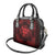 Personalized Merionethshire Meirionnydd Shoulder Handbag Red Wolf Celtic-inspired - Wonder Print Shop