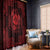 Personalized Merionethshire Meirionnydd Window Curtain Red Wolf Celtic-inspired - Wonder Print Shop