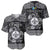 Personalized Monmouthshire Sir Fynwy Baseball Jersey Black Fleur-de-lis Celtic-inspired - Wonder Print Shop