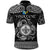 Personalized Monmouthshire Sir Fynwy Polo Shirt Black Fleur-de-lis Celtic-inspired - Wonder Print Shop