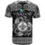 Personalized Monmouthshire Sir Fynwy T Shirt Black Fleur-de-lis Celtic-inspired - Wonder Print Shop