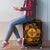 Personalized Monmouthshire Sir Fynwy Luggage Cover Gold Fleur-de-lis Celtic-inspired - Wonder Print Shop