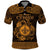 Personalized Monmouthshire Sir Fynwy Polo Shirt Gold Fleur-de-lis Celtic-inspired - Wonder Print Shop