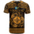 Personalized Monmouthshire Sir Fynwy T Shirt Gold Fleur-de-lis Celtic-inspired - Wonder Print Shop