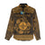 Personalized Monmouthshire Sir Fynwy Women Casual Shirt Gold Fleur-de-lis Celtic-inspired - Wonder Print Shop