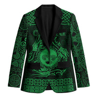 Personalized Monmouthshire Sir Fynwy Blazer Green Fleur-de-lis Celtic-inspired - Wonder Print Shop