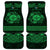 Personalized Monmouthshire Sir Fynwy Car Mats Green Fleur-de-lis Celtic-inspired - Wonder Print Shop