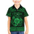 Personalized Monmouthshire Sir Fynwy Family Matching Mermaid Dress and Hawaiian Shirt Green Fleur-de-lis Celtic-inspired - Wonder Print Shop