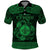 Personalized Monmouthshire Sir Fynwy Polo Shirt Green Fleur-de-lis Celtic-inspired - Wonder Print Shop