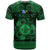 Personalized Monmouthshire Sir Fynwy T Shirt Green Fleur-de-lis Celtic-inspired - Wonder Print Shop