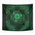 Personalized Monmouthshire Sir Fynwy Tapestry Green Fleur-de-lis Celtic-inspired - Wonder Print Shop