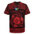 Personalized Monmouthshire Sir Fynwy Rugby Jersey Red Fleur-de-lis Celtic-inspired - Wonder Print Shop