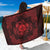 Personalized Monmouthshire Sir Fynwy Sarong Red Fleur-de-lis Celtic-inspired - Wonder Print Shop