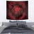 Personalized Monmouthshire Sir Fynwy Tapestry Red Fleur-de-lis Celtic-inspired - Wonder Print Shop