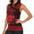 Personalized Monmouthshire Sir Fynwy Women Sleeveless Polo Shirt Red Fleur-de-lis Celtic-inspired - Wonder Print Shop