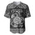 Personalized Montgomeryshire Sir Drefaldwyn Baseball Jersey Black Water Triskele Celtic-inspired - Wonder Print Shop