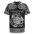 Personalized Montgomeryshire Sir Drefaldwyn Rugby Jersey Black Water Triskele Celtic-inspired - Wonder Print Shop
