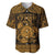 Personalized Montgomeryshire Sir Drefaldwyn Baseball Jersey Gold Water Triskele Celtic-inspired - Wonder Print Shop