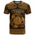 Personalized Montgomeryshire Sir Drefaldwyn T Shirt Gold Water Triskele Celtic-inspired - Wonder Print Shop