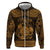 Personalized Montgomeryshire Sir Drefaldwyn Zip Hoodie Gold Water Triskele Celtic-inspired - Wonder Print Shop